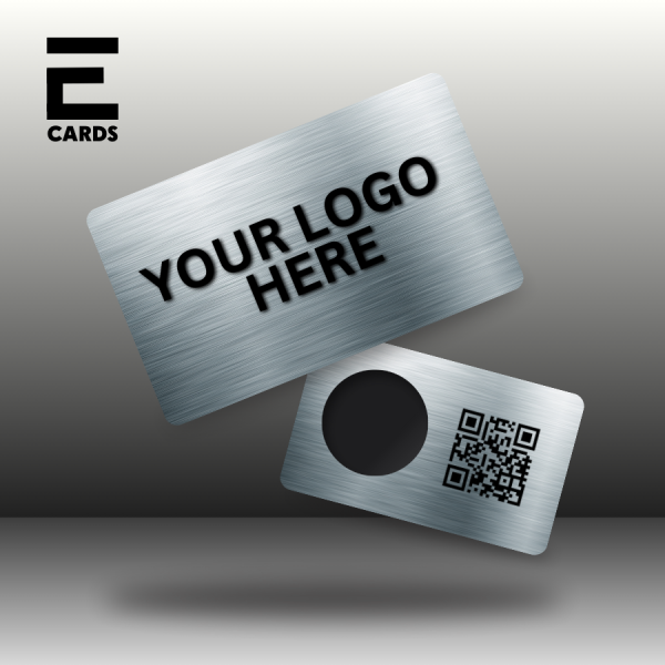 Stainless Steel Digital Business Card