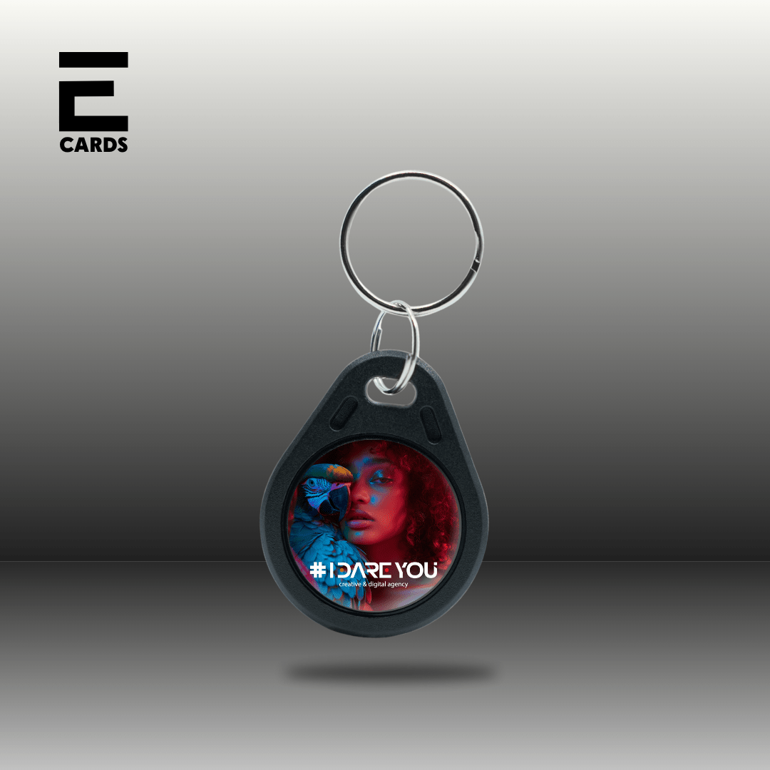 Keychain Tag Digital Business Card